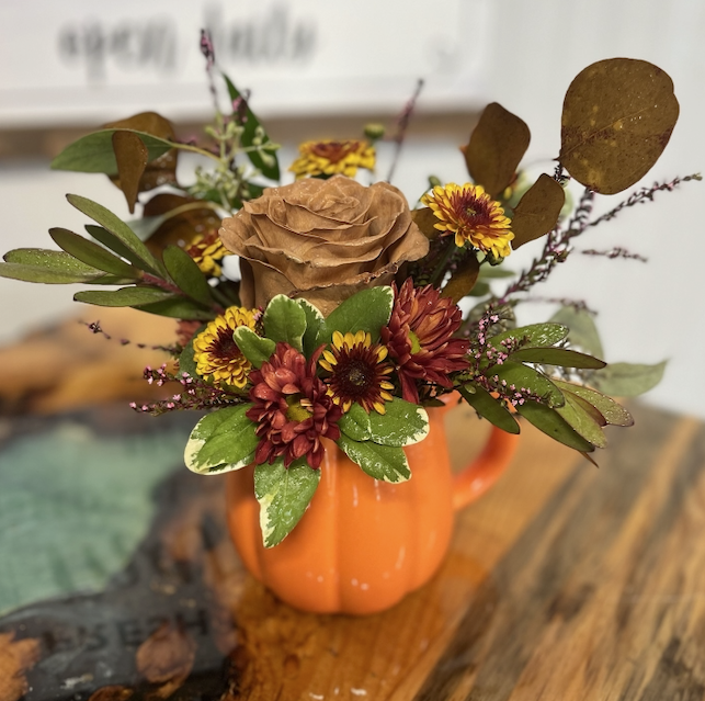 Sunflower & rose bouquet